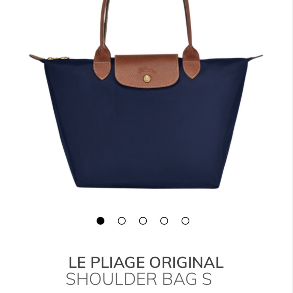 Longchamp Le Pilage Navy Shoulder Bag